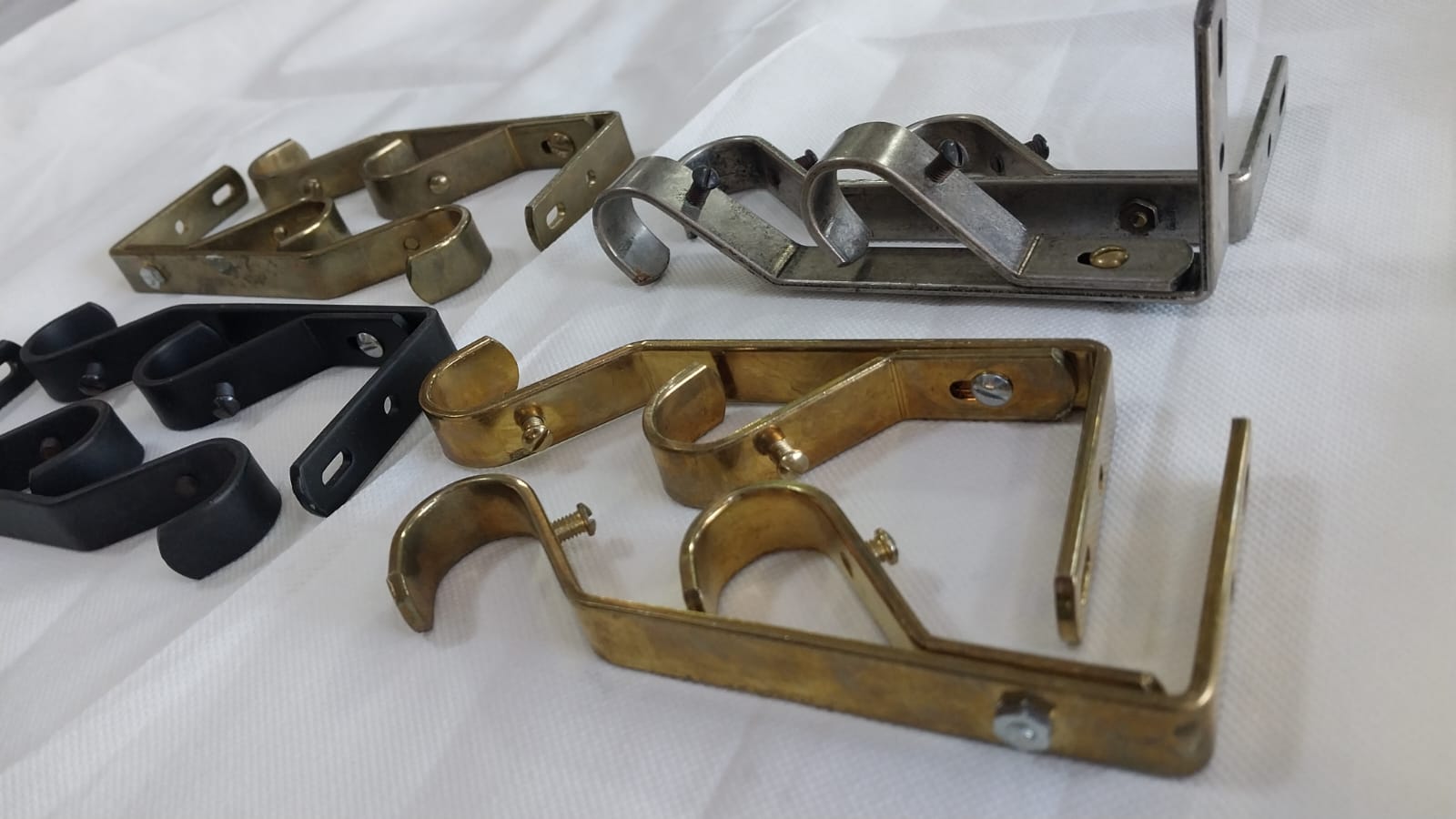 Soporte doble de Hierro Reforzado para Barral